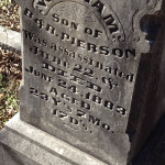 headstone for pierson